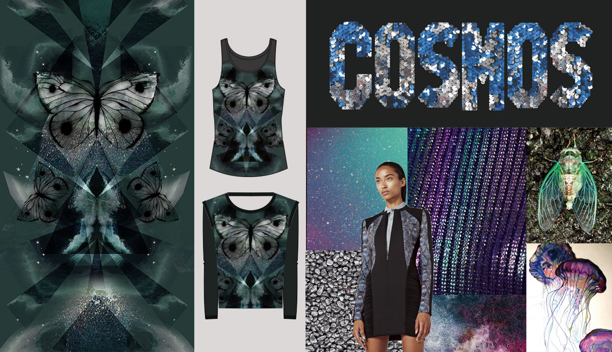 Cosmos futuristic theme