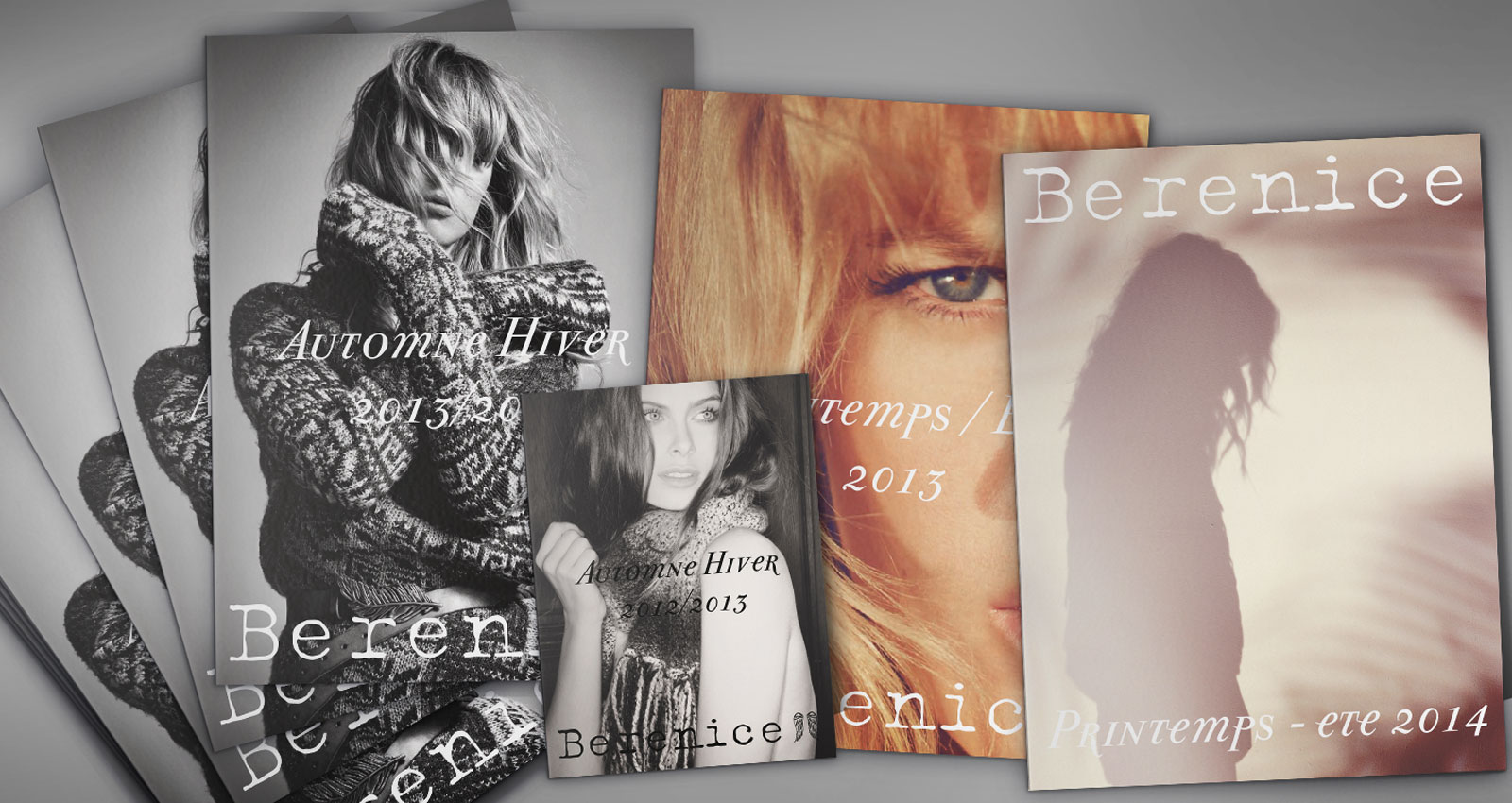 Catalogues for Bérénice fashion brand